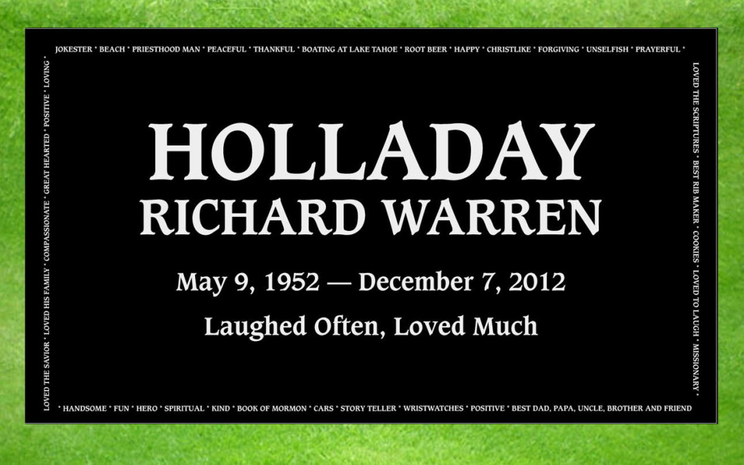 Holladay Richard Warren