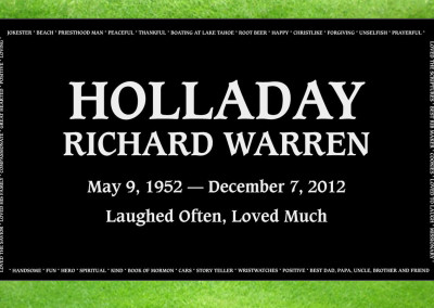 Holladay Richard Warren